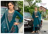 Ibadat By Lily And Lali Chinon Silk Kurti With Bottom Dupatta Exporters In India